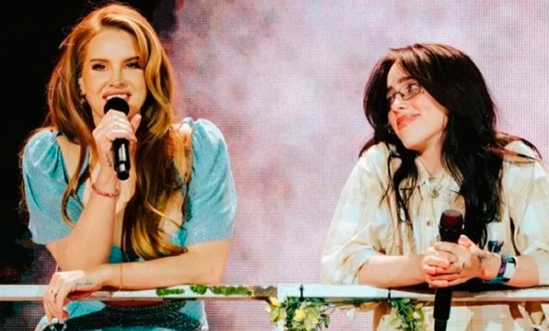 Lana Del Rey y Billie Eilish juntas en Coachella La headliner de la edición 2024 del festival invitó a Billie Eilish a cantar juntas.
